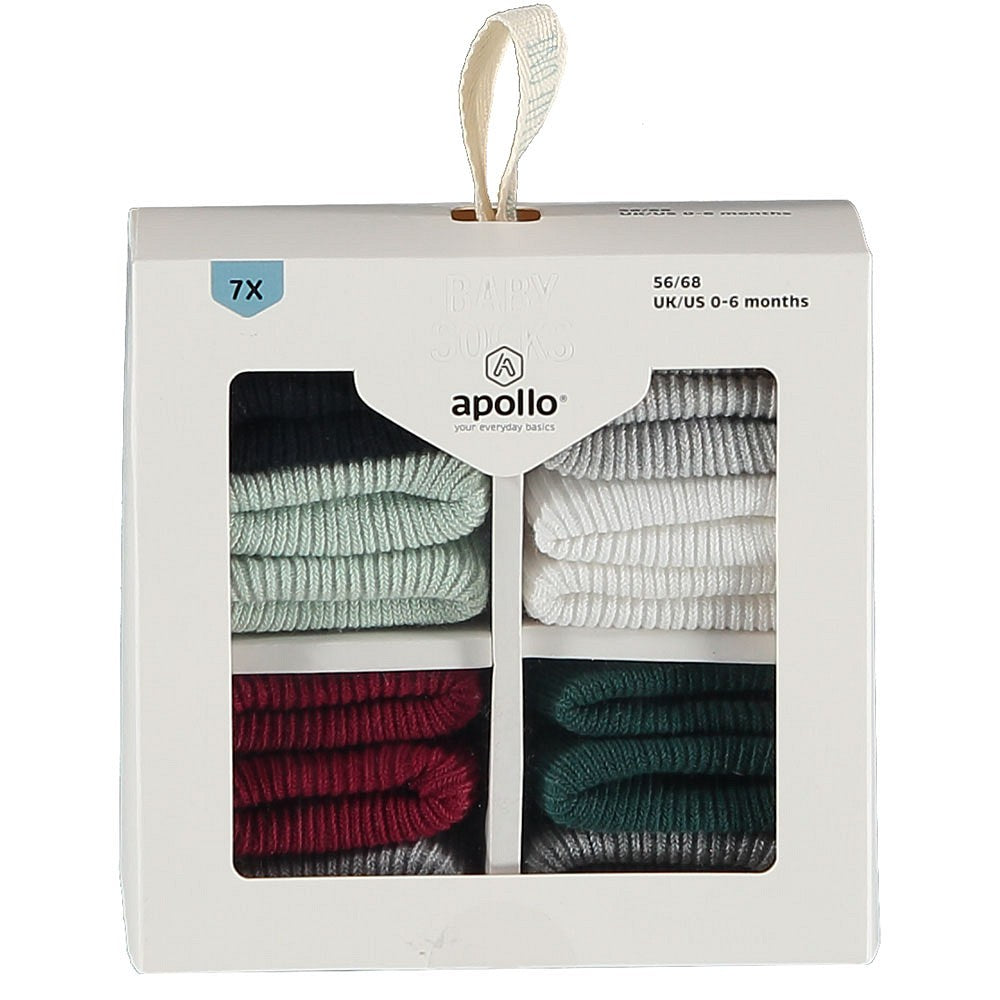 Chaussettes pour bébé - Boîte cadeau - Multi Garçons