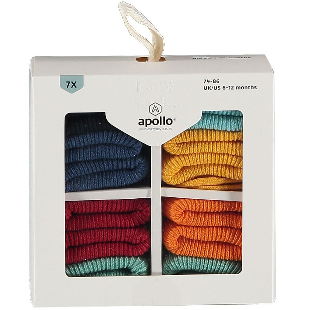 Baby-Socken - Geschenkpackung - Mehrfarbig