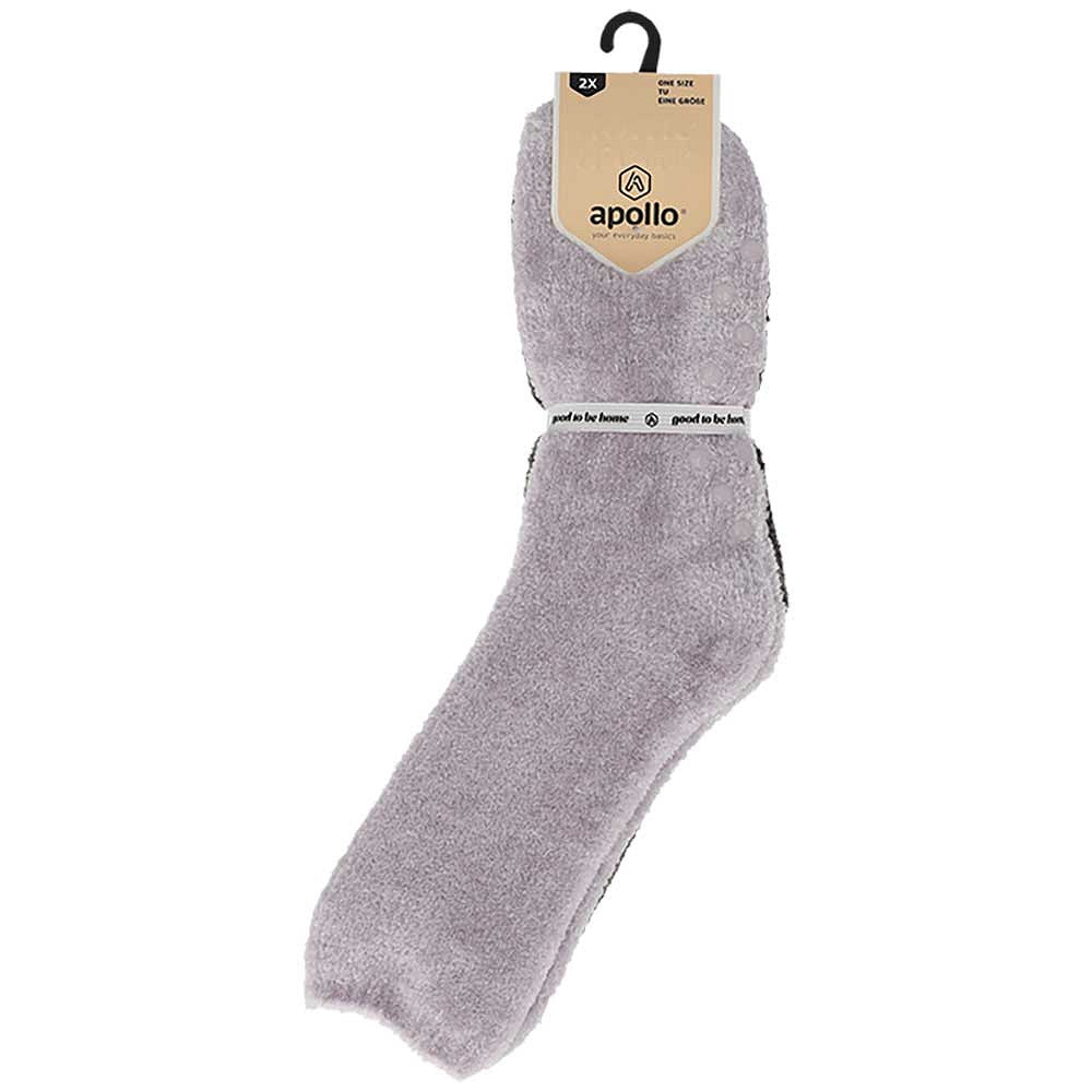 Dames bedsokken - Chenille - 4-Pack