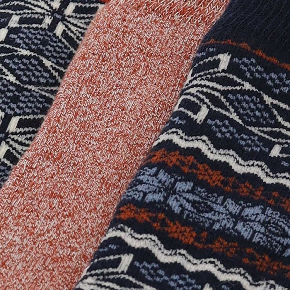 Gemusterte Frotteesocken für Frauen (6er-Pack)