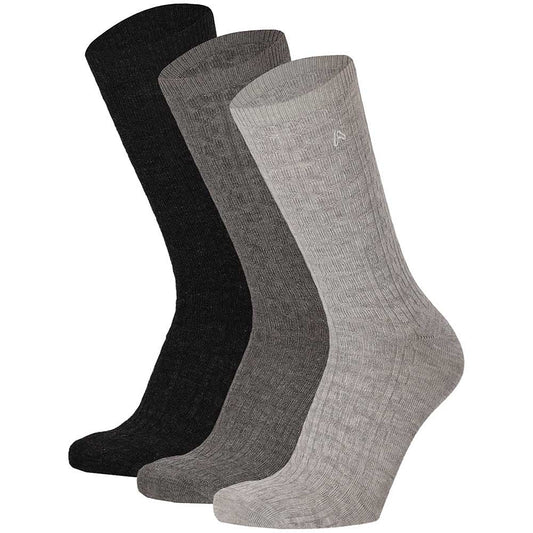 Bamboe sokken dames - 6-Pak - Kabelstructuur