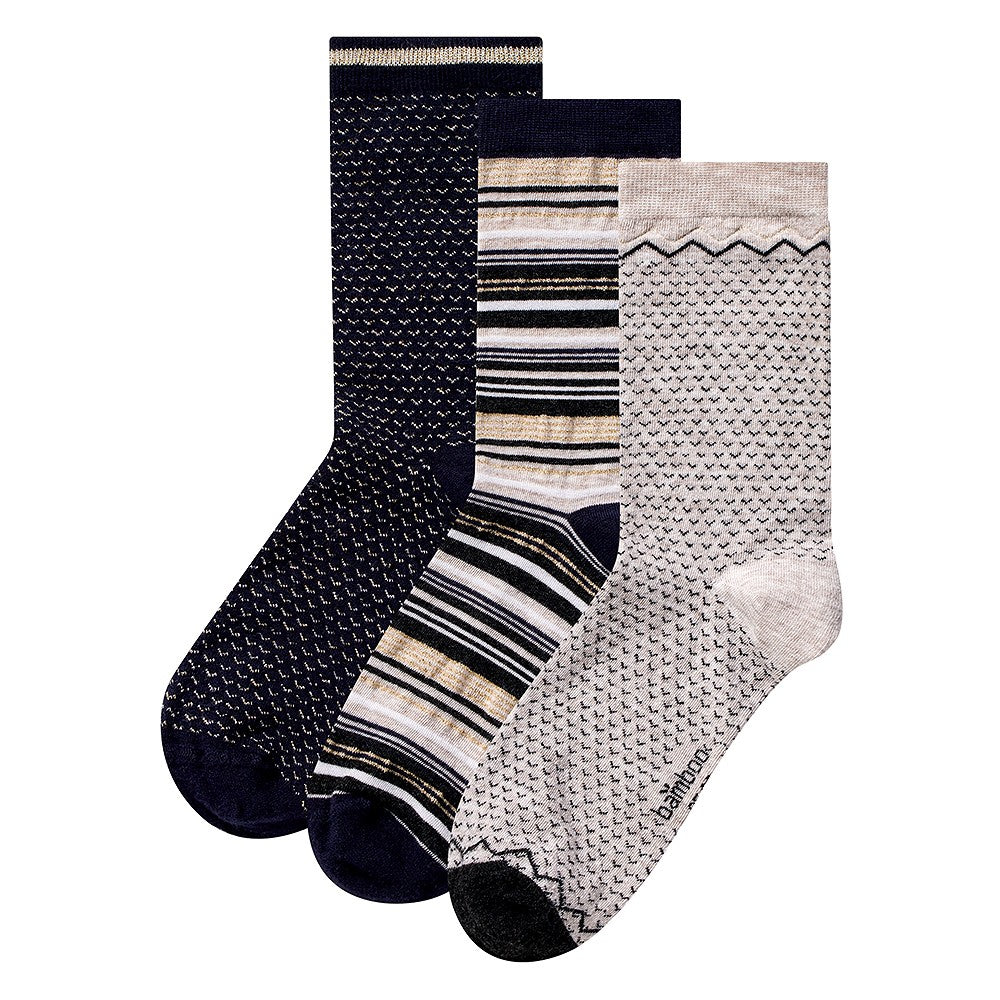 Chaussettes en bambou pour femmes - Multi navy - (paquet de 6)