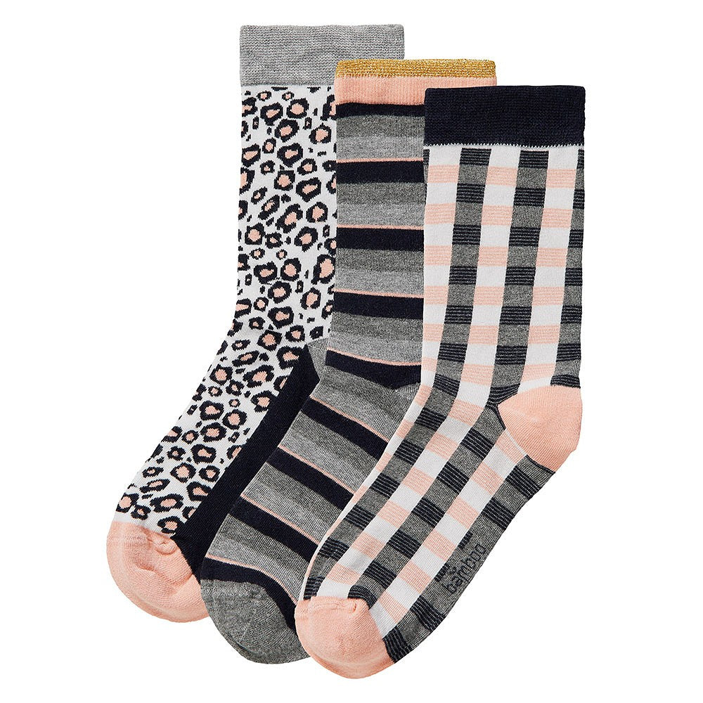 Chaussettes en bambou pour femmes - Multi Grey - (paquet de 6)