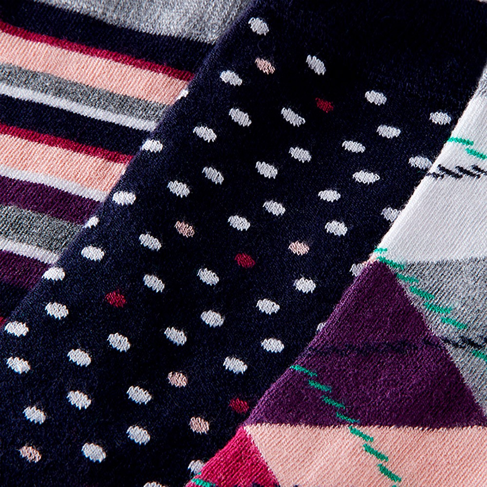 Chaussettes en bambou pour femmes - Multi Grey - (paquet de 6)
