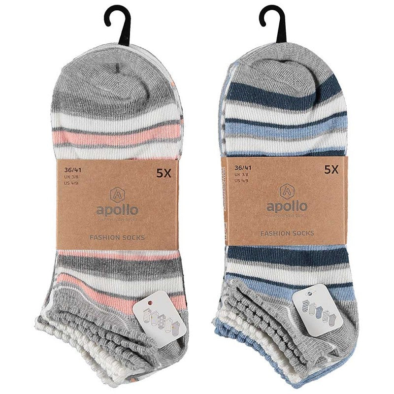 Sneakersokken Dames - Multi color - 10-Pak