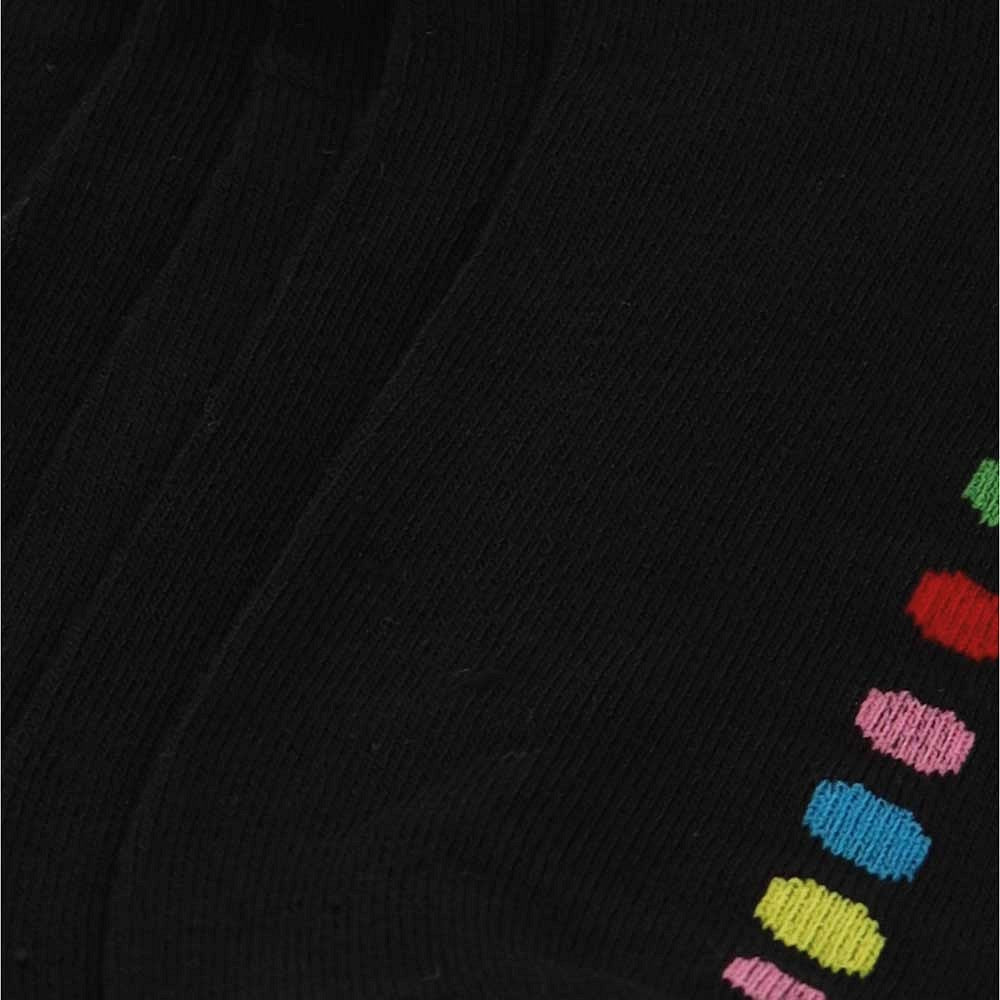 Sneakersokken Dames Fashion - Multi Zwart - 10 Pak