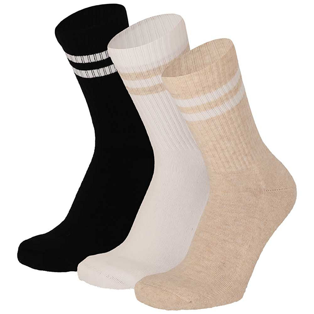 Sportsocken Kinder - Multi Schwarz - 3er-Pack
