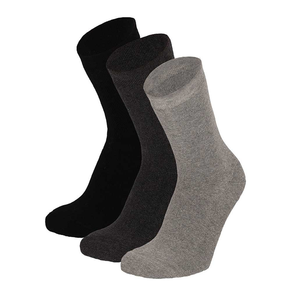 Badstof Kindersokken - Unisex - 3-Pak