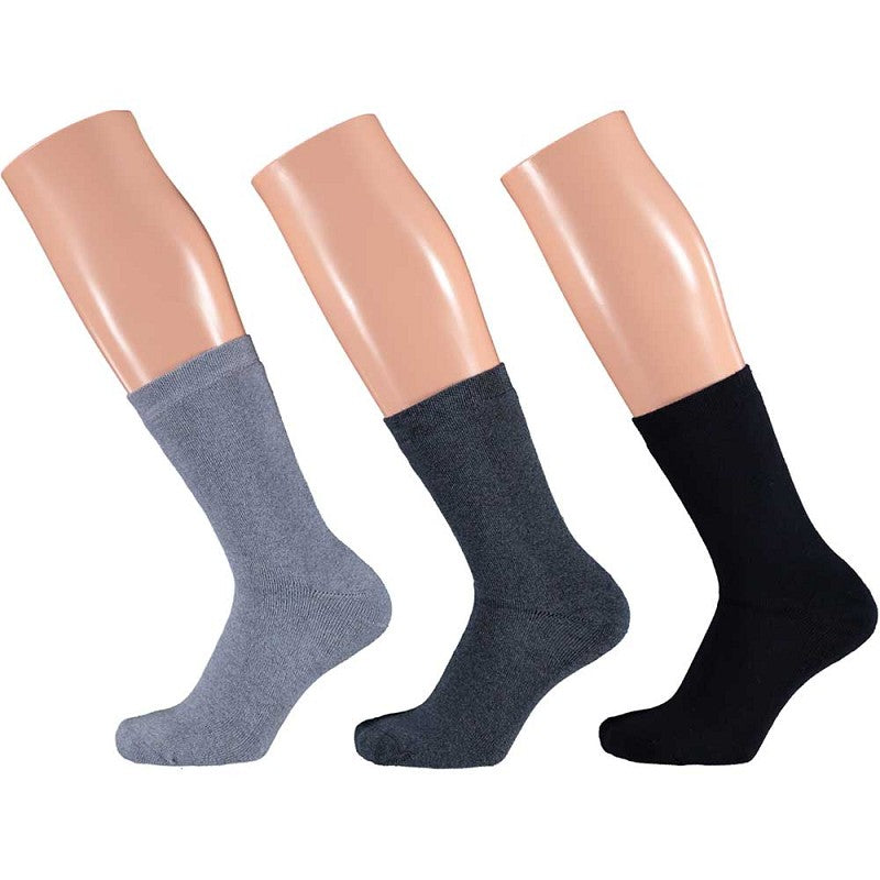 Badstof Kindersokken - Unisex - 3-Pak