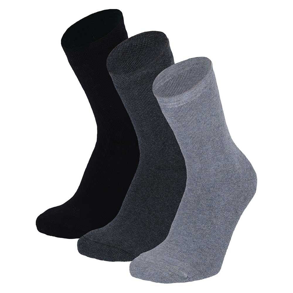 Badstof Kindersokken - Unisex - 3-Pak