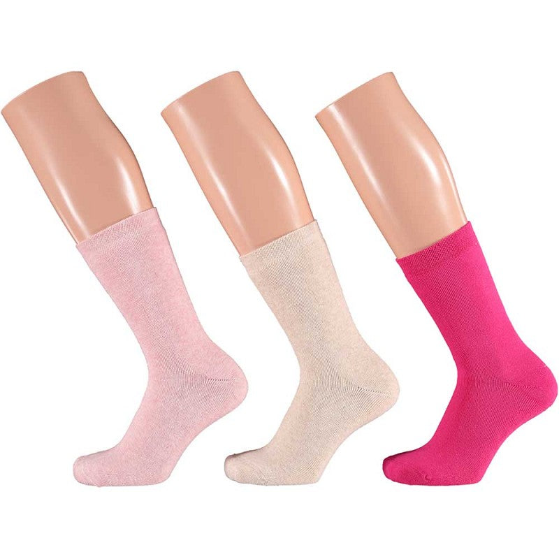 Badstof Kindersokken - Unisex - 3-Pak