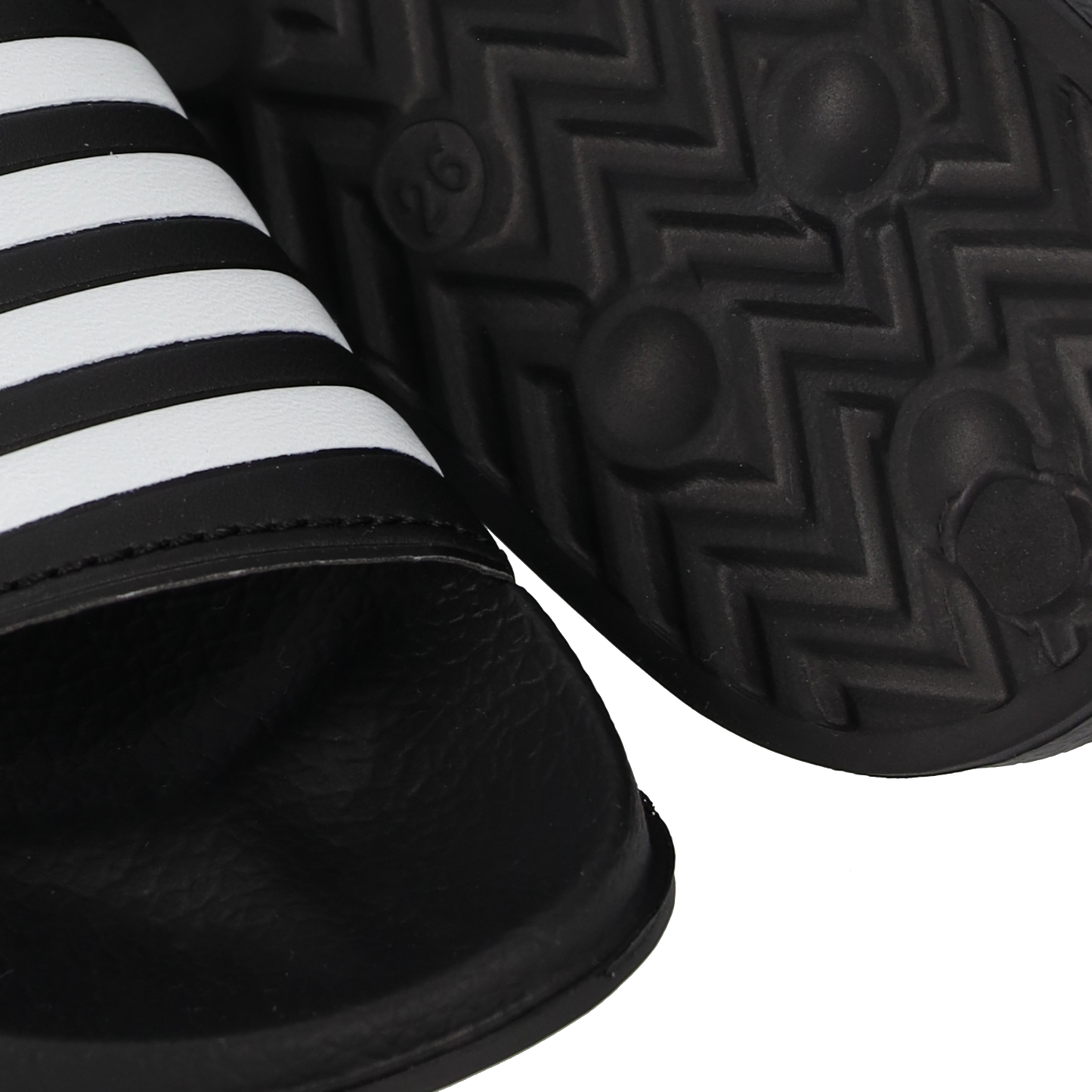 Slippers Kinderen - Unisex - Zwart/Wit