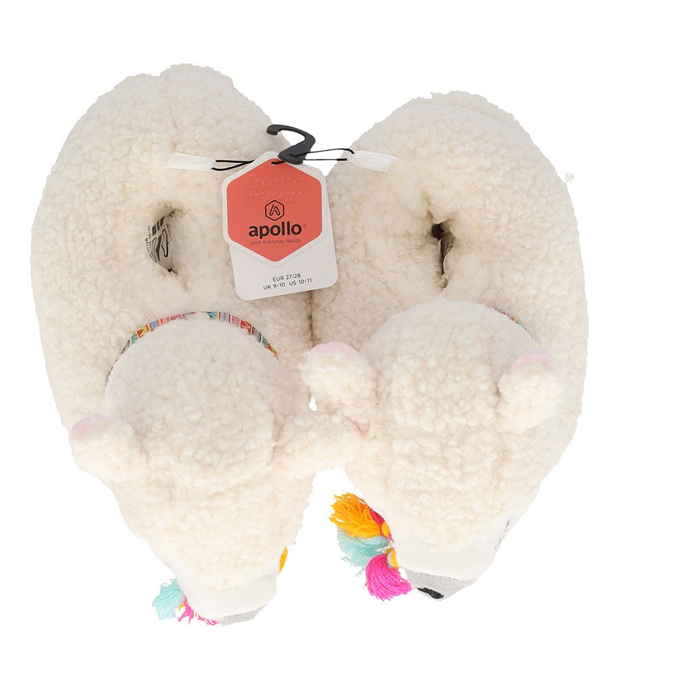 Pantoffels Meisjes - Alpaca - Beige