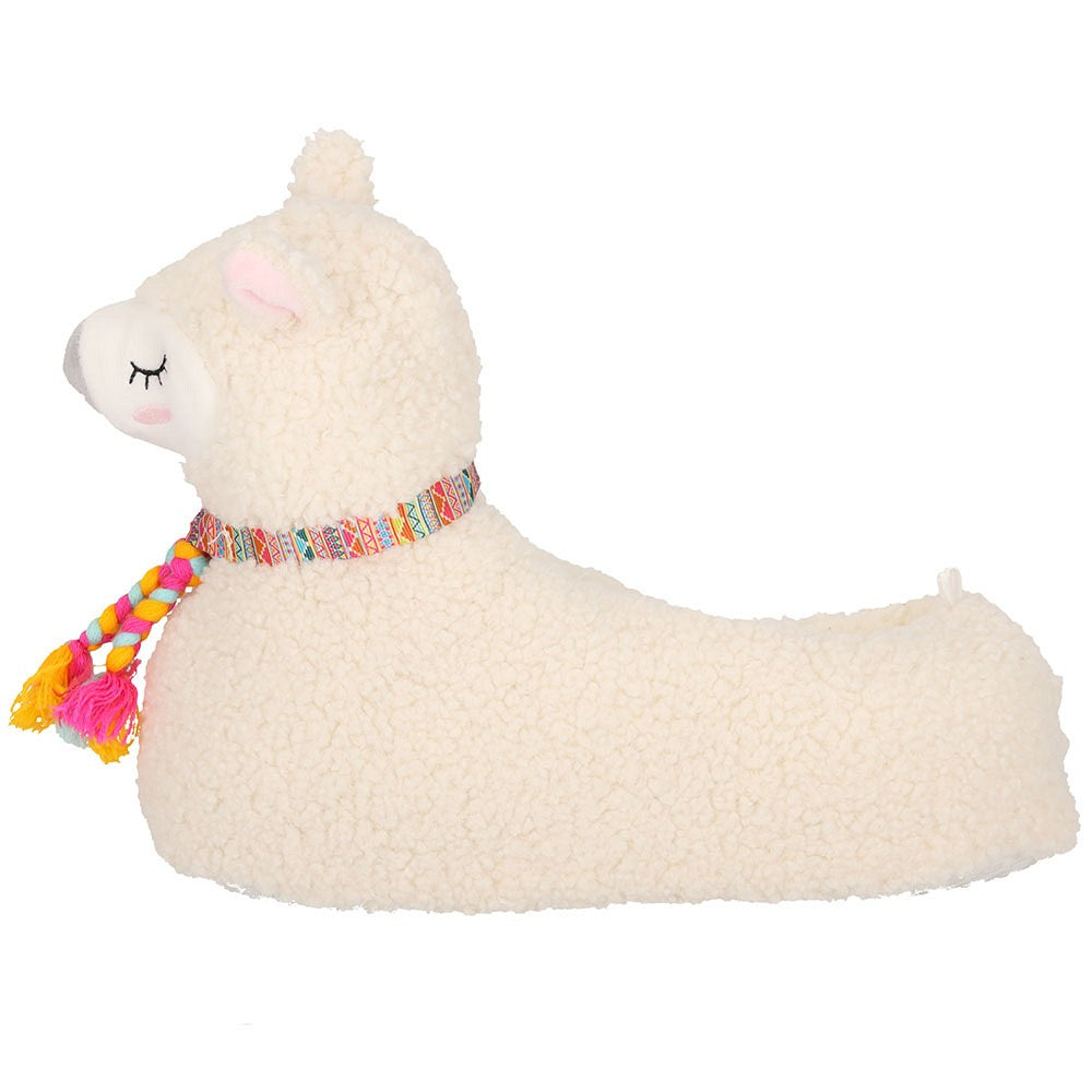 Pantoffels Meisjes - Alpaca - Beige