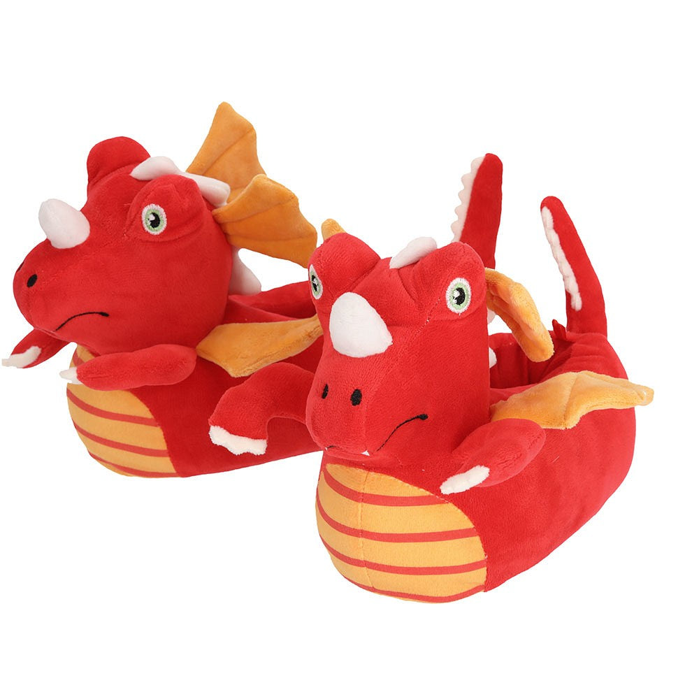 Chaussons Garçons - Dino - Rouge