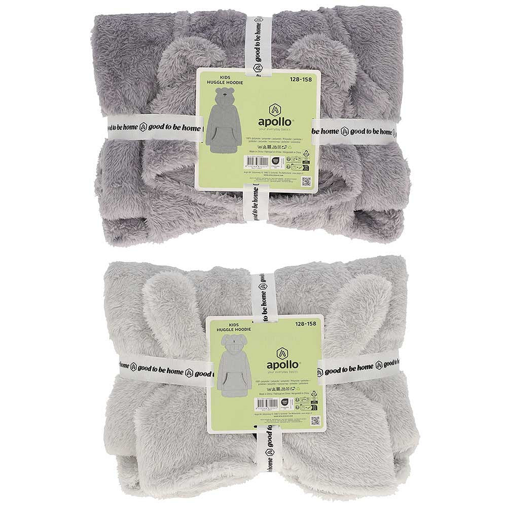 Huggle Hoodie Kids - Effen - One Size - Tieners