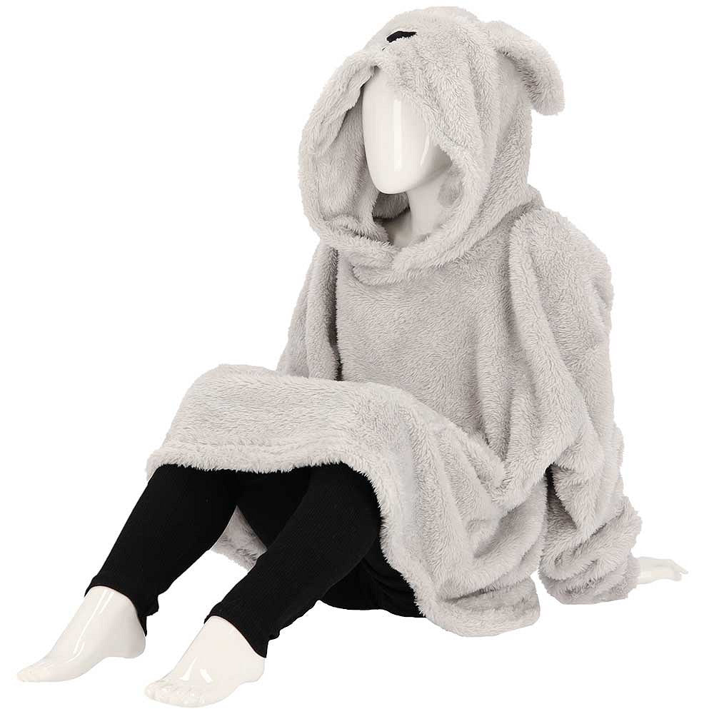Huggle Hoodie Kids - Effen - One Size - Tieners
