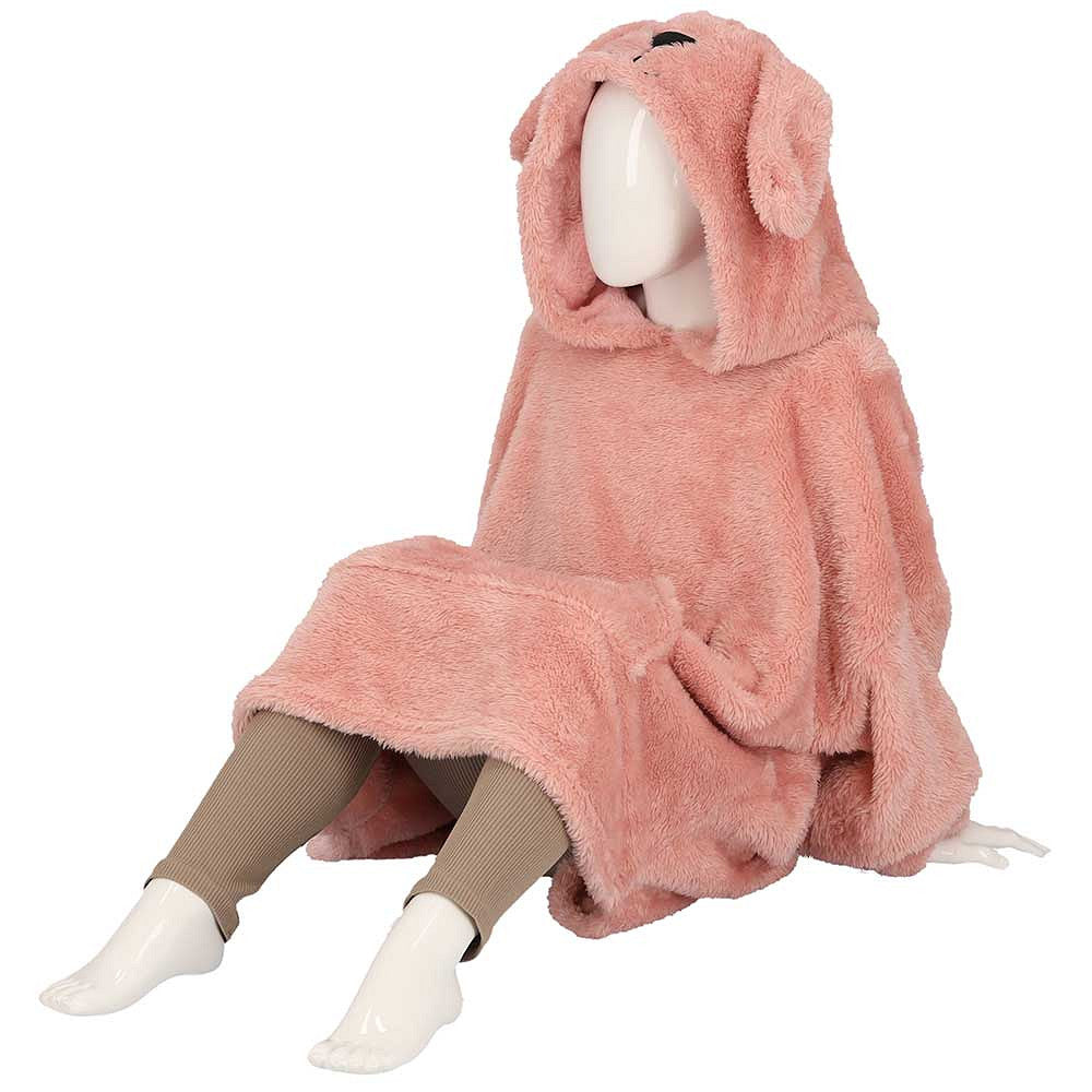 Huggle Hoodie Kids - Effen - One Size - Tieners