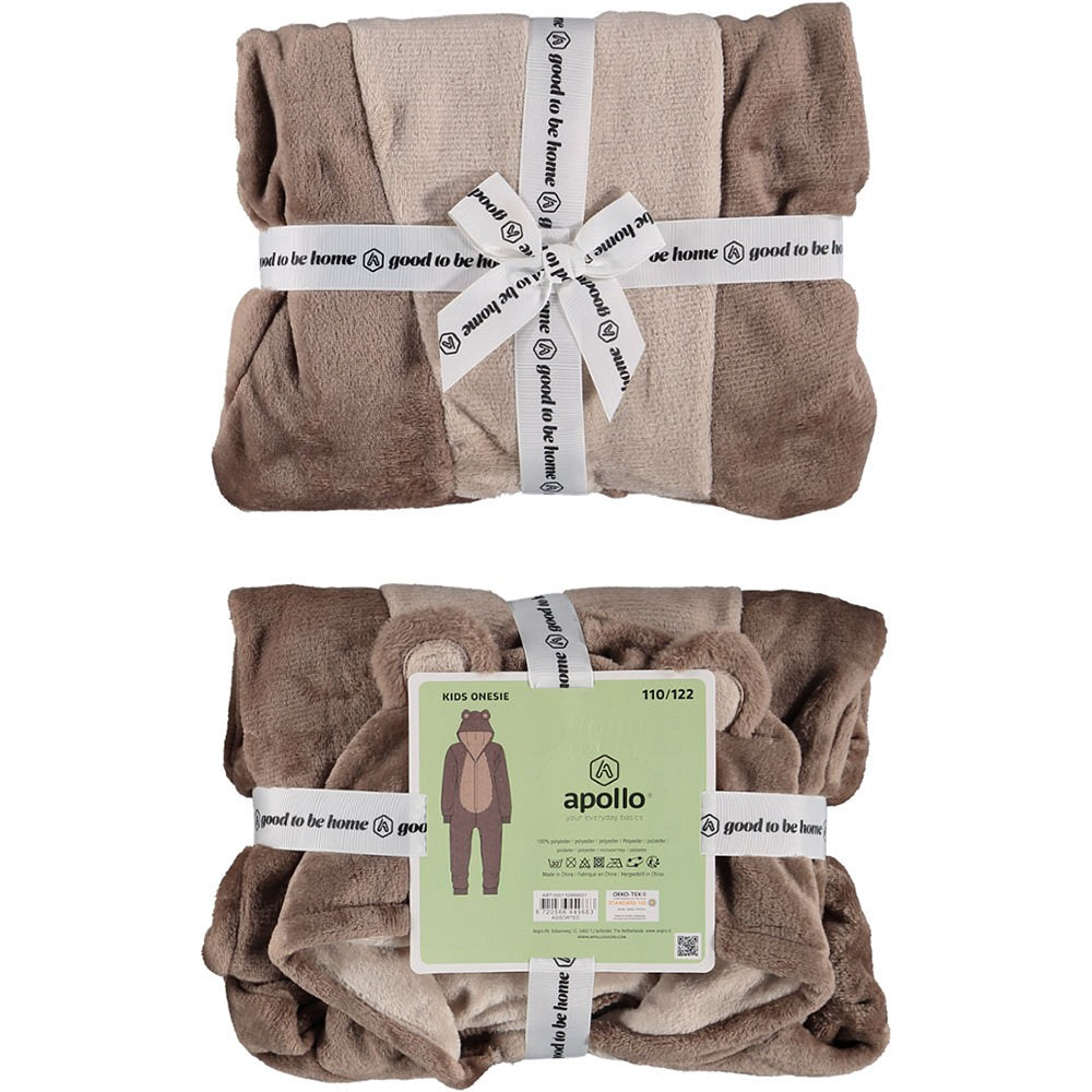 Grenouillère enfant - Multi brown