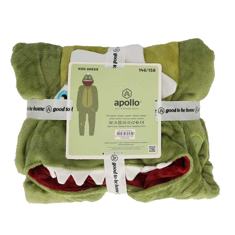 Onesie kids - Dino - Green