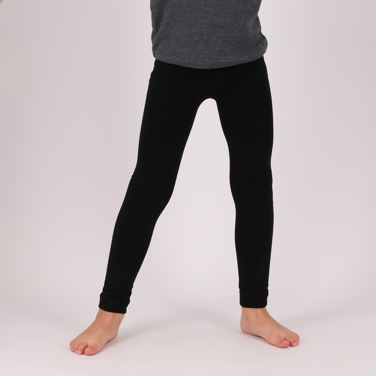 Leggings thermo kids - Noir - 2-Pack
