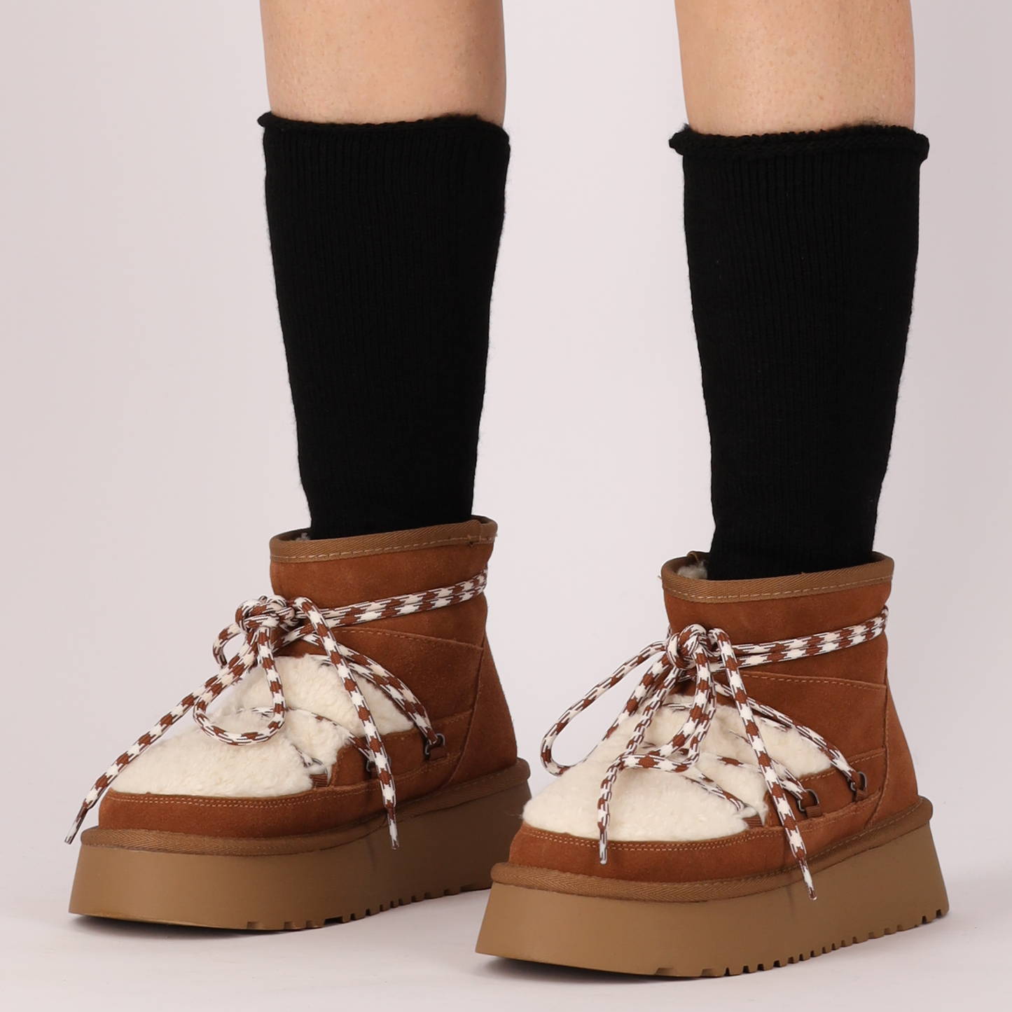 Chaussettes thermiques pour dames - 2 paires - Taille 36/41