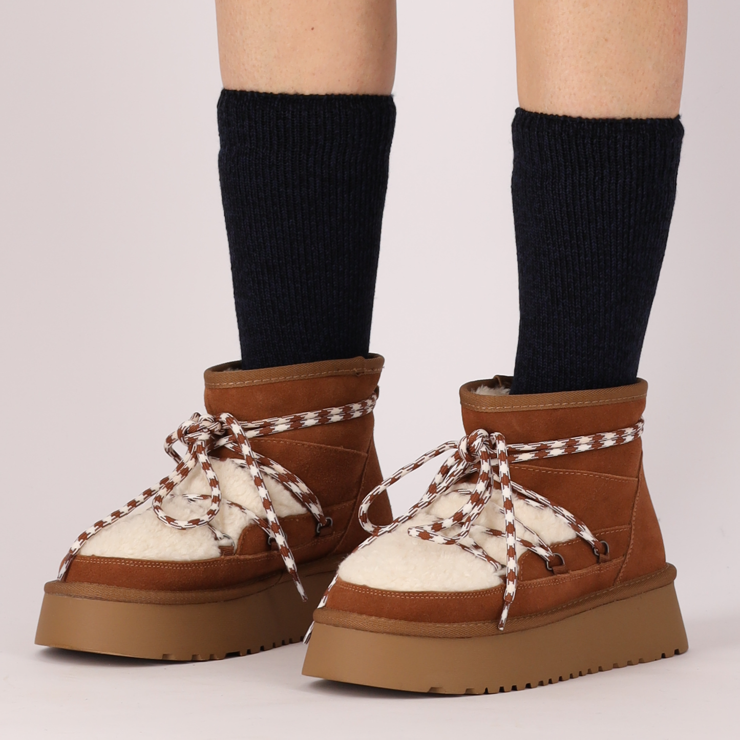 Chaussettes thermiques pour dames - 2 paires - Taille 36/41