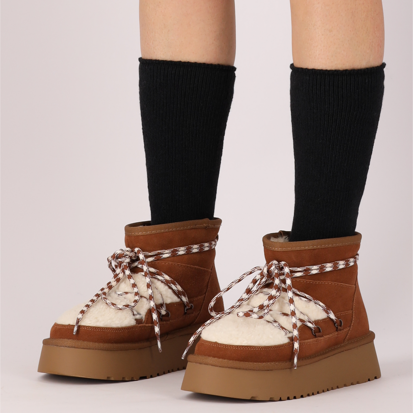 Chaussettes thermiques pour dames - 2 paires - Taille 36/41