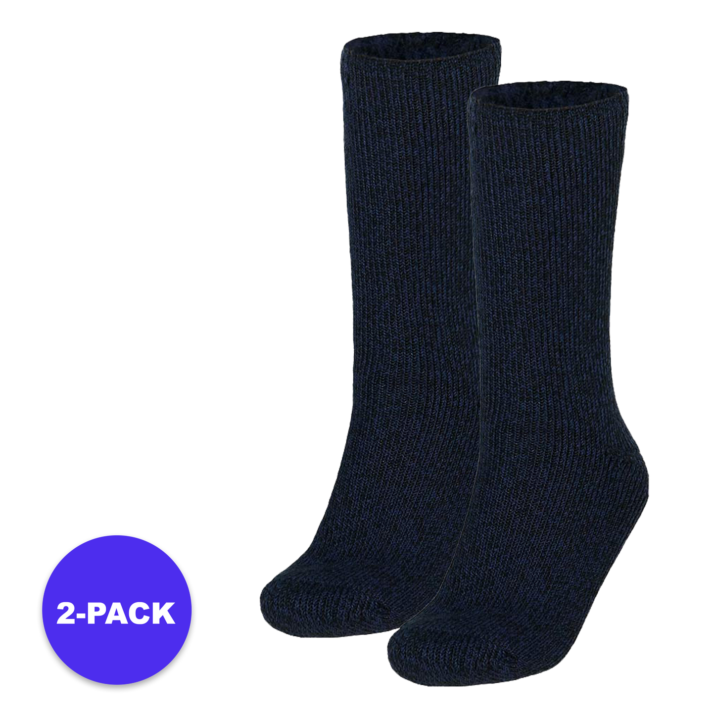 Chaussettes thermiques pour dames - 2 paires - Taille 36/41
