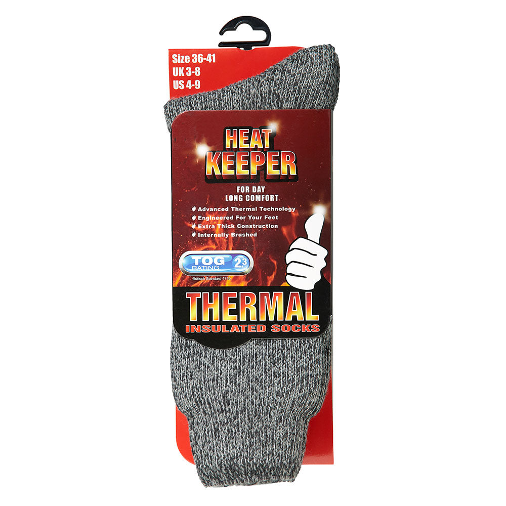 Chaussettes thermiques pour dames - 2 paires - Taille 36/41