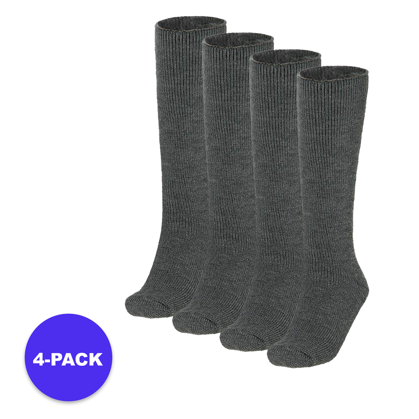 Thermo kniekousen dames - 4-Paar - Maat 36/41