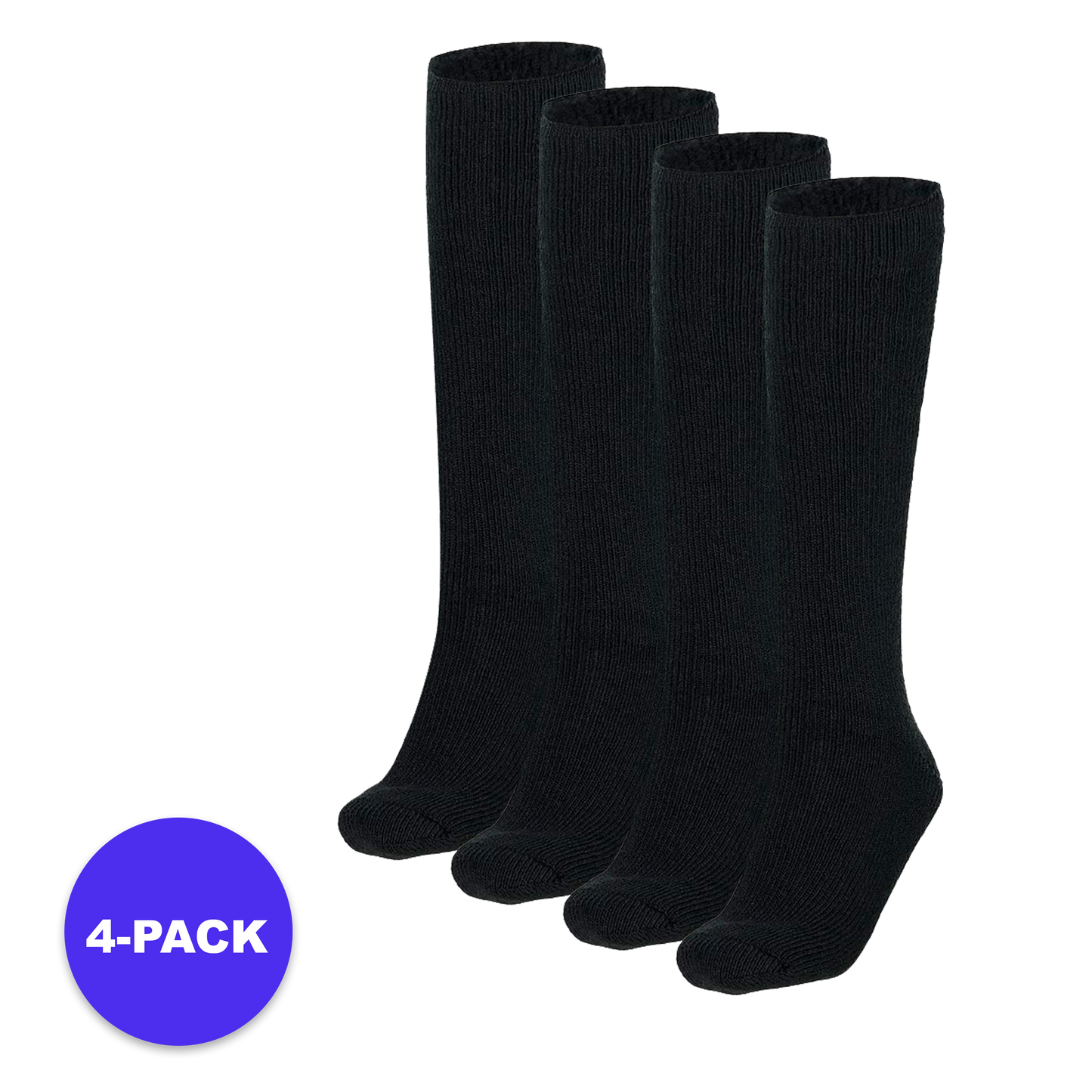 Thermo kniekousen dames - 4-Paar - Maat 36/41