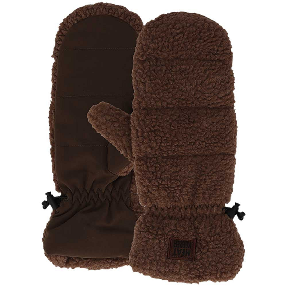 Thermo bivakmuts teddy + Teddy wanten - Dames