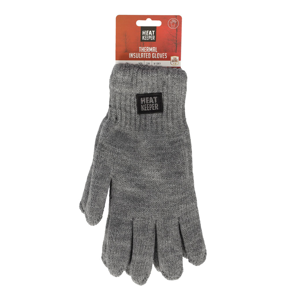 Thermo handschoenen heren - Medium Grijs - XXL - 1-Paar