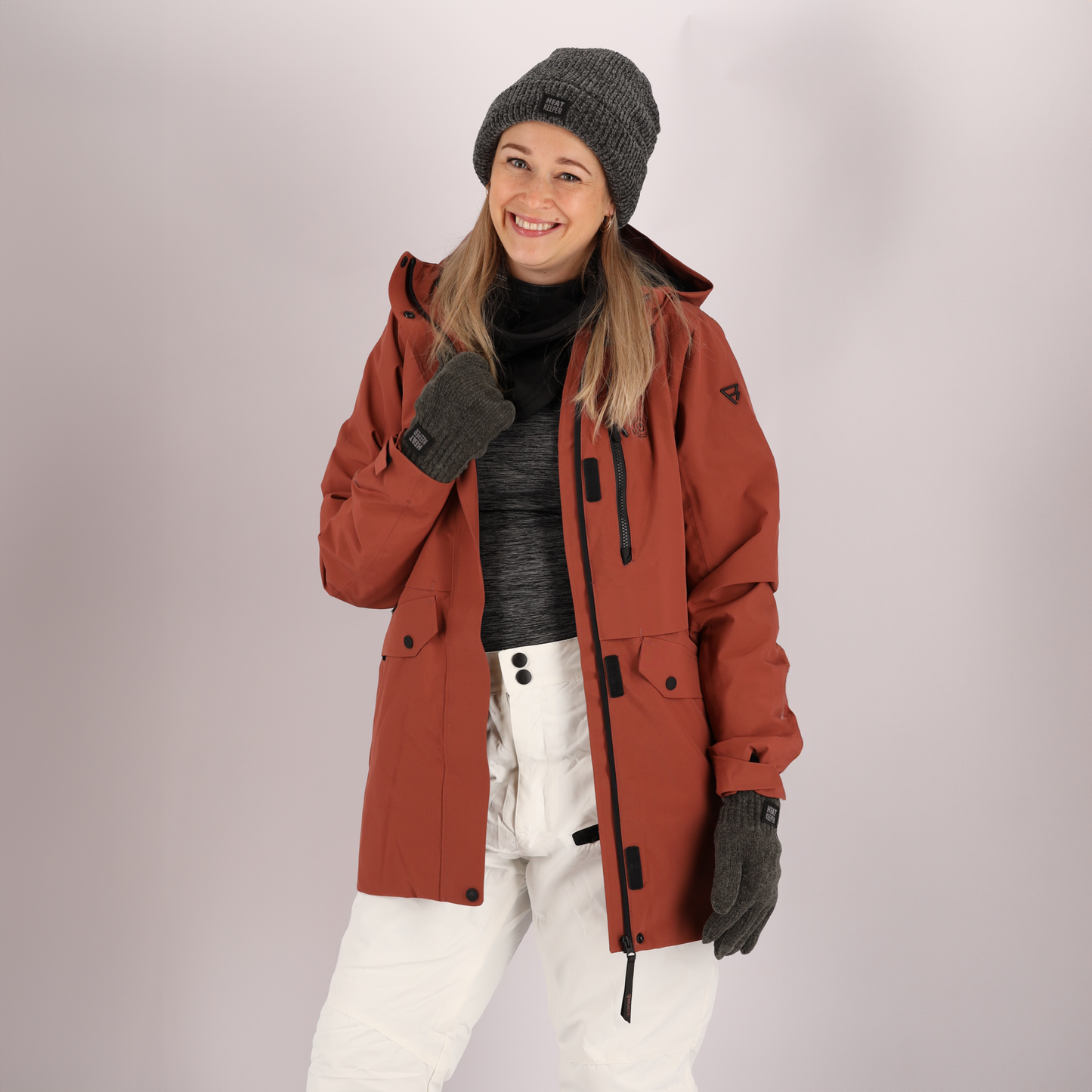 Casquette/gants thermiques pour dames - Set