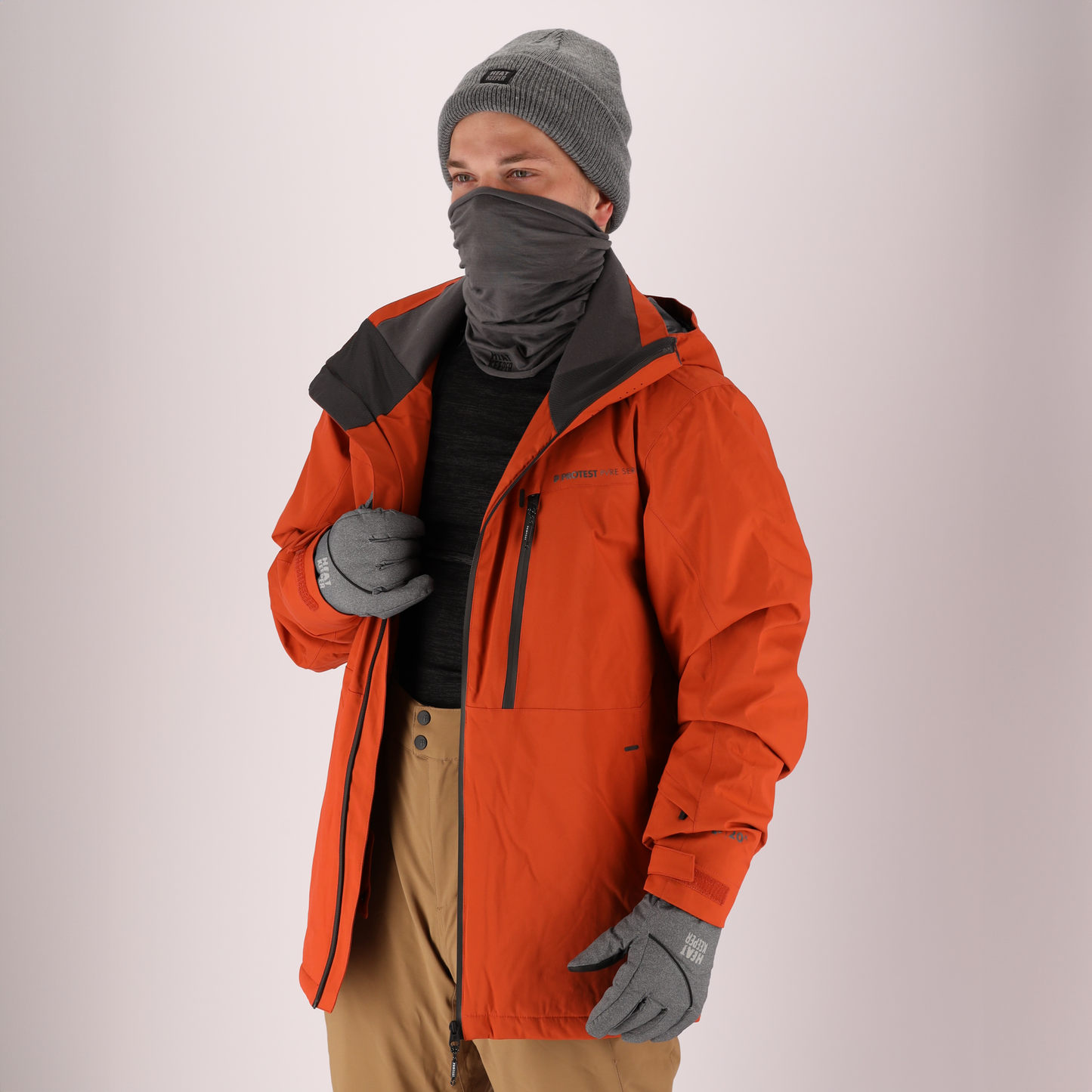 Thermo cache-cou/écharpe unisexe - 1 pièce