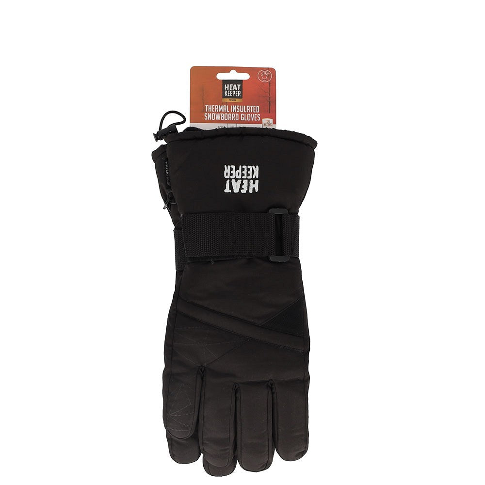Snowboard-Handschuhe Pro – Unisex – Schwarz – 2 Paar