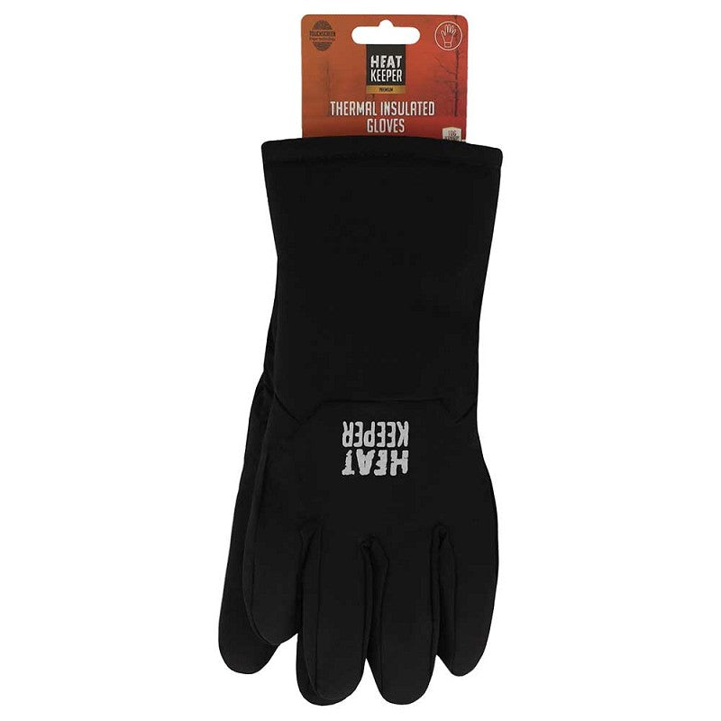 Damskie rękawiczki zimowe - Softshell - Czarne - 2 pary