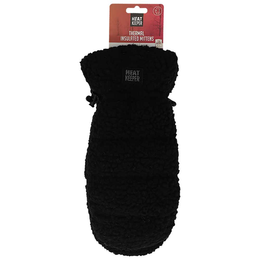 Thermo wanten heren - Teddy - Zwart