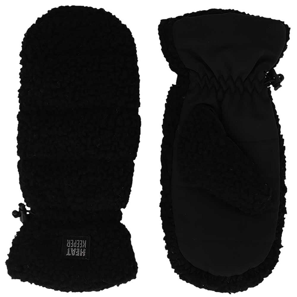 Thermo wanten heren - Teddy - Zwart