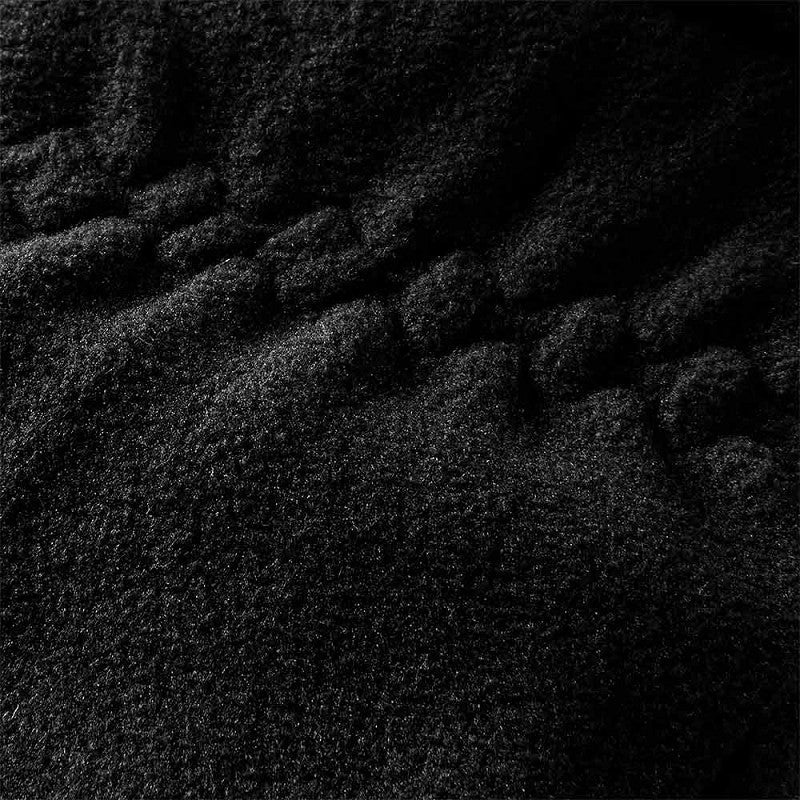 Gants thermo en polaire - Homme - Noir - 1 paire