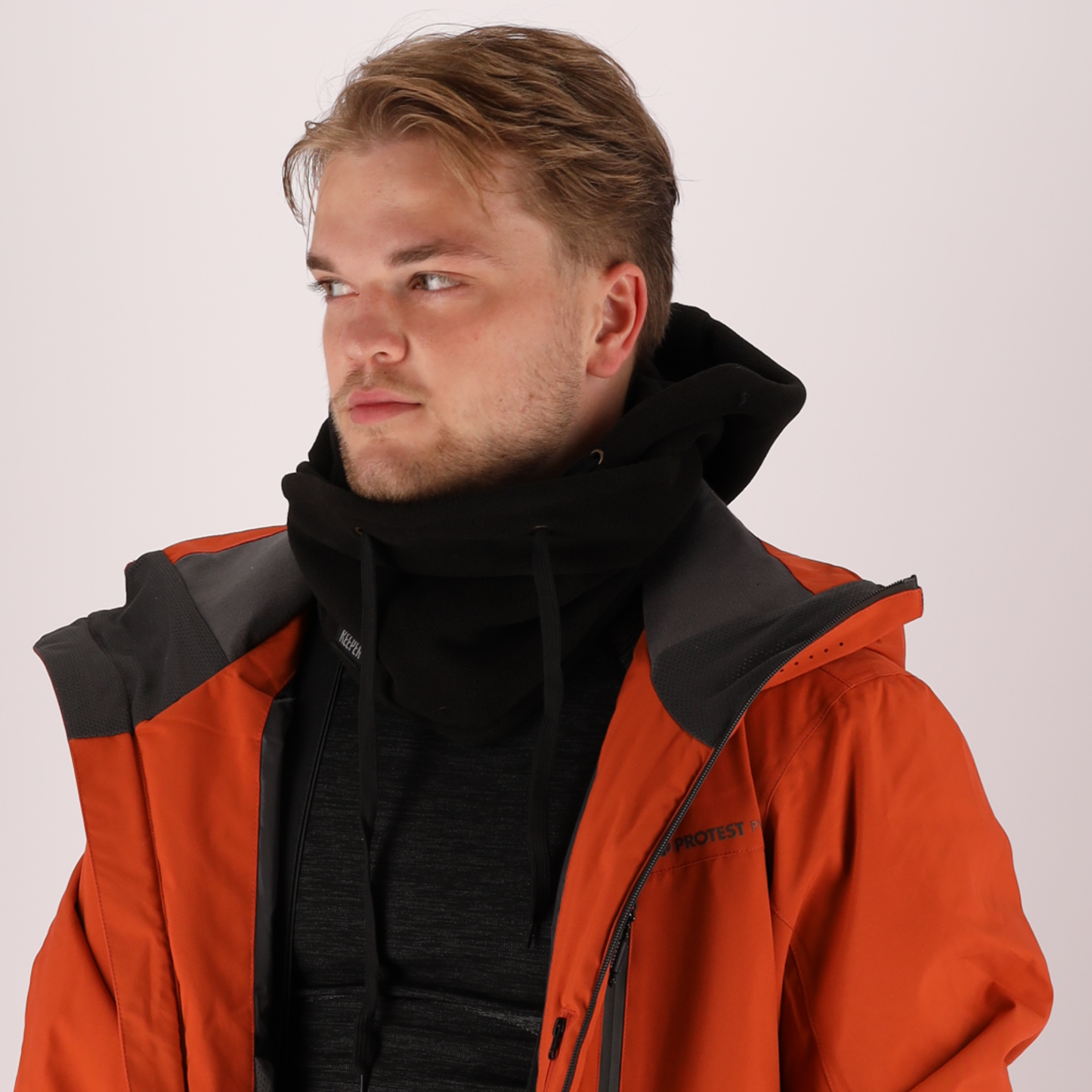 Thermo bivakmuts heren - Waterdicht - Zwart