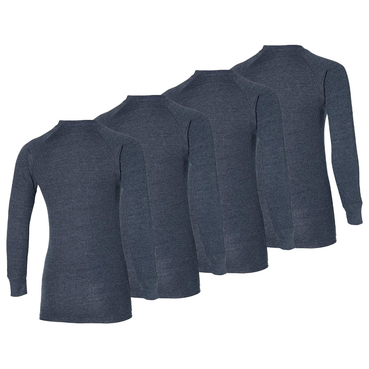 Chemise thermique pour dames - Anthracite - 4 pièces