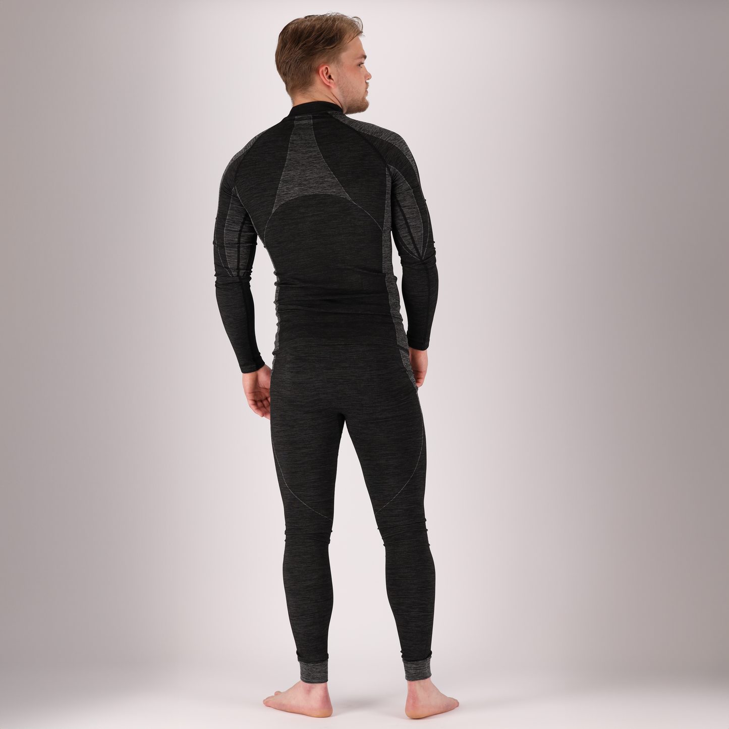 Thermobroek heren Zwart - 2-Stuks