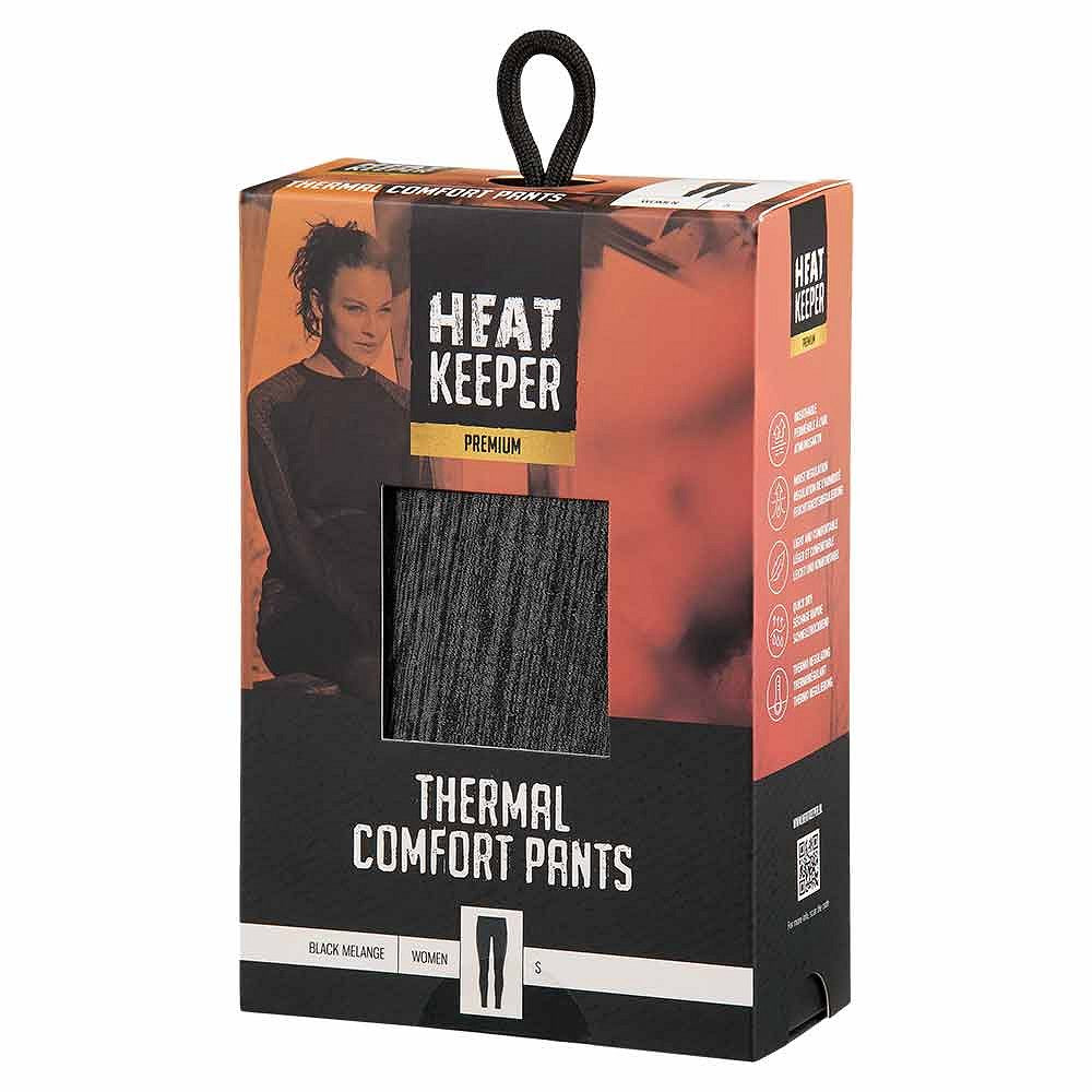Thermo broek/shirt premium dames - Set - Zwart - S
