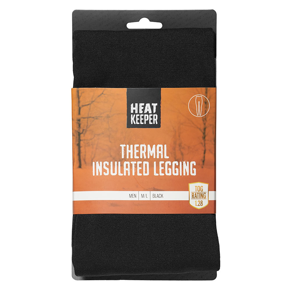 Leggings thermiques homme - Noir - 1 pièce