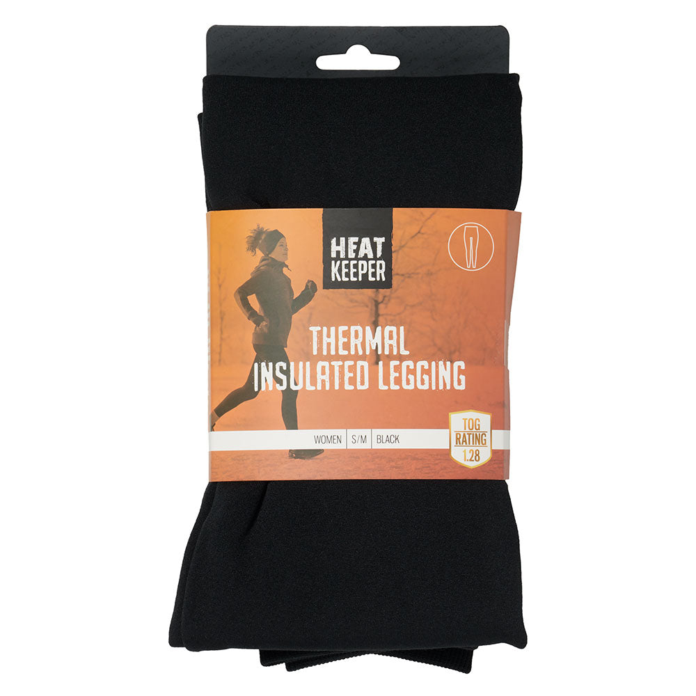 Leggings thermiques pour femmes - Noir - 4 pièces