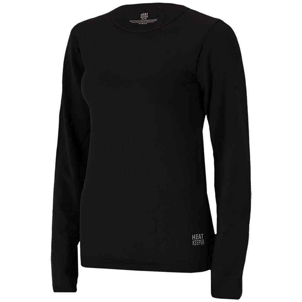 Thermo shirt dames- Naadloos - Zwart - 4-Pack