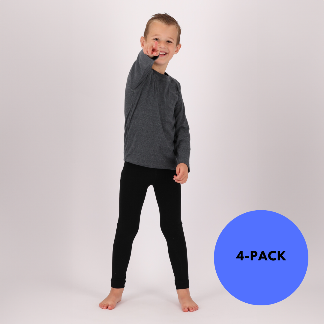 Thermo-Leggings Kind - Schwarz