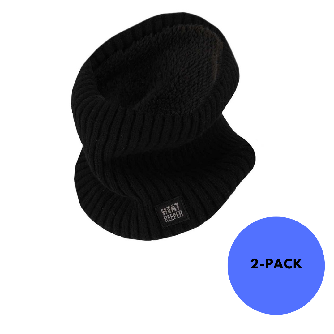 Snood thermique/cache-cou femme - Paquet de 2